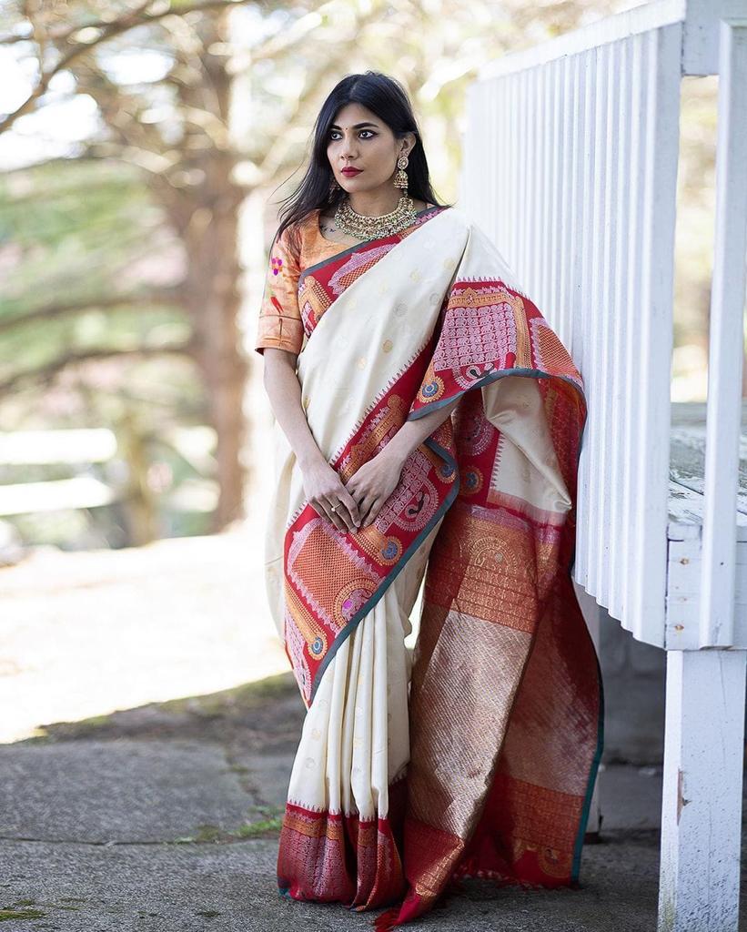 BANARASI SOFT SILK SAREE